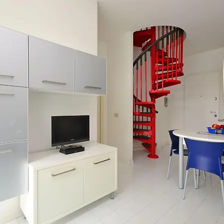 Two Level Flat With Balcony Apartment